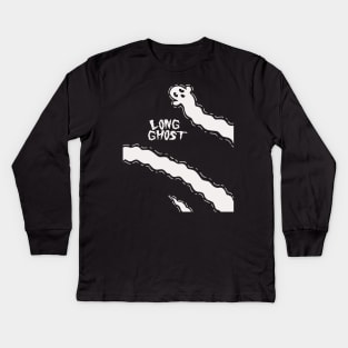 Long ghost Kids Long Sleeve T-Shirt